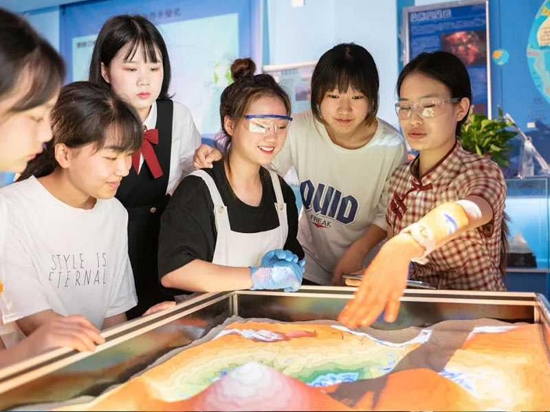 蓝田数字化地理实验室